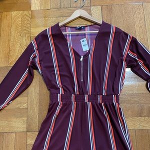 Express Striped Jumpsuit